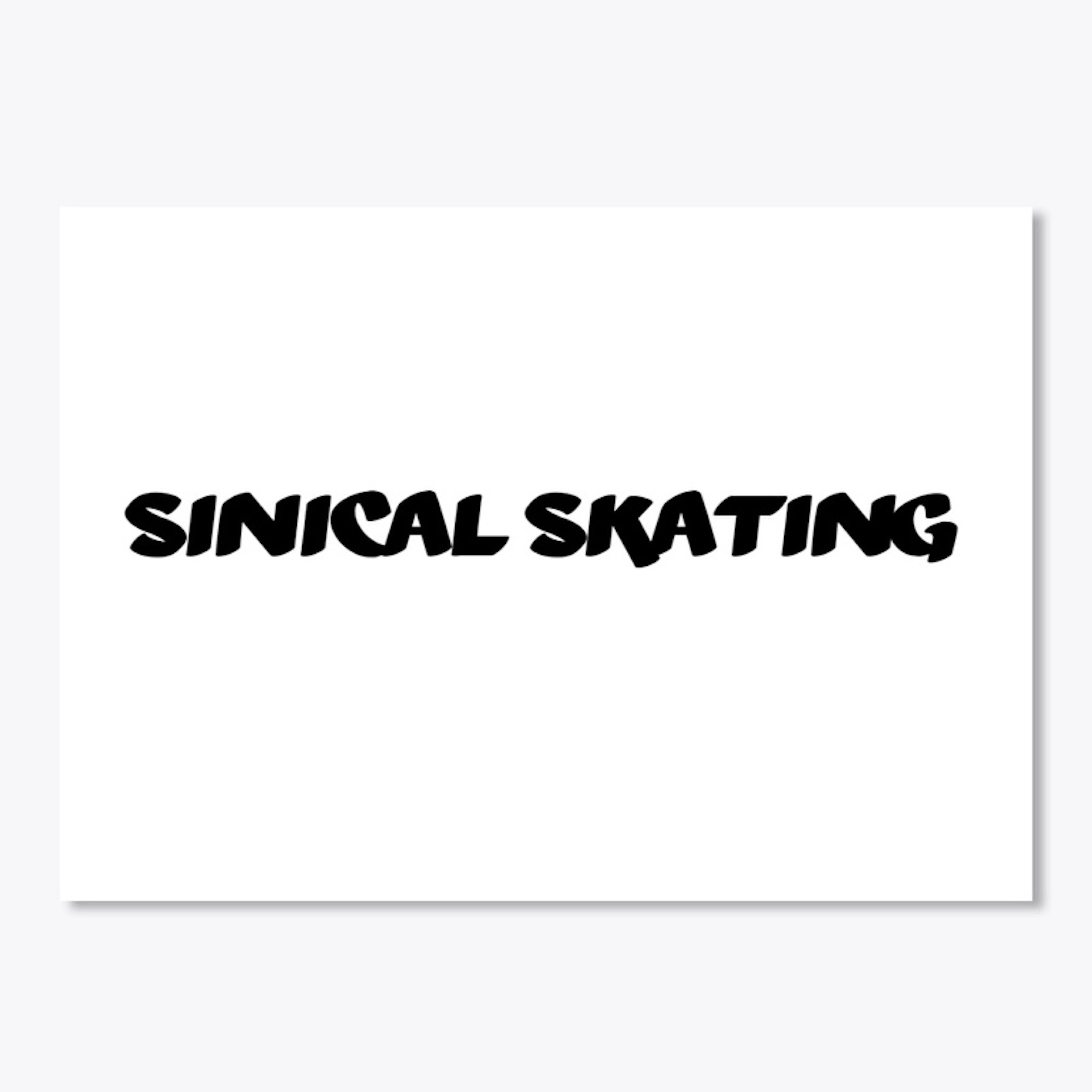 Sinical Skating (Skateboard Decal)
